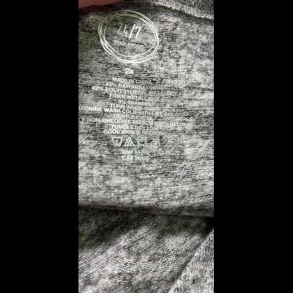 NWT Maurices Plus Size 2X Light Sweater Top - Picture 5 of 5